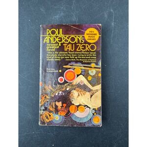 Tau Zero Poul Anderson 1970 Lancer Books First Paperback Edition Sci-Fi Hugo